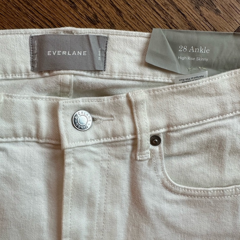 NEW Everlane Ankle Cropped Jeans